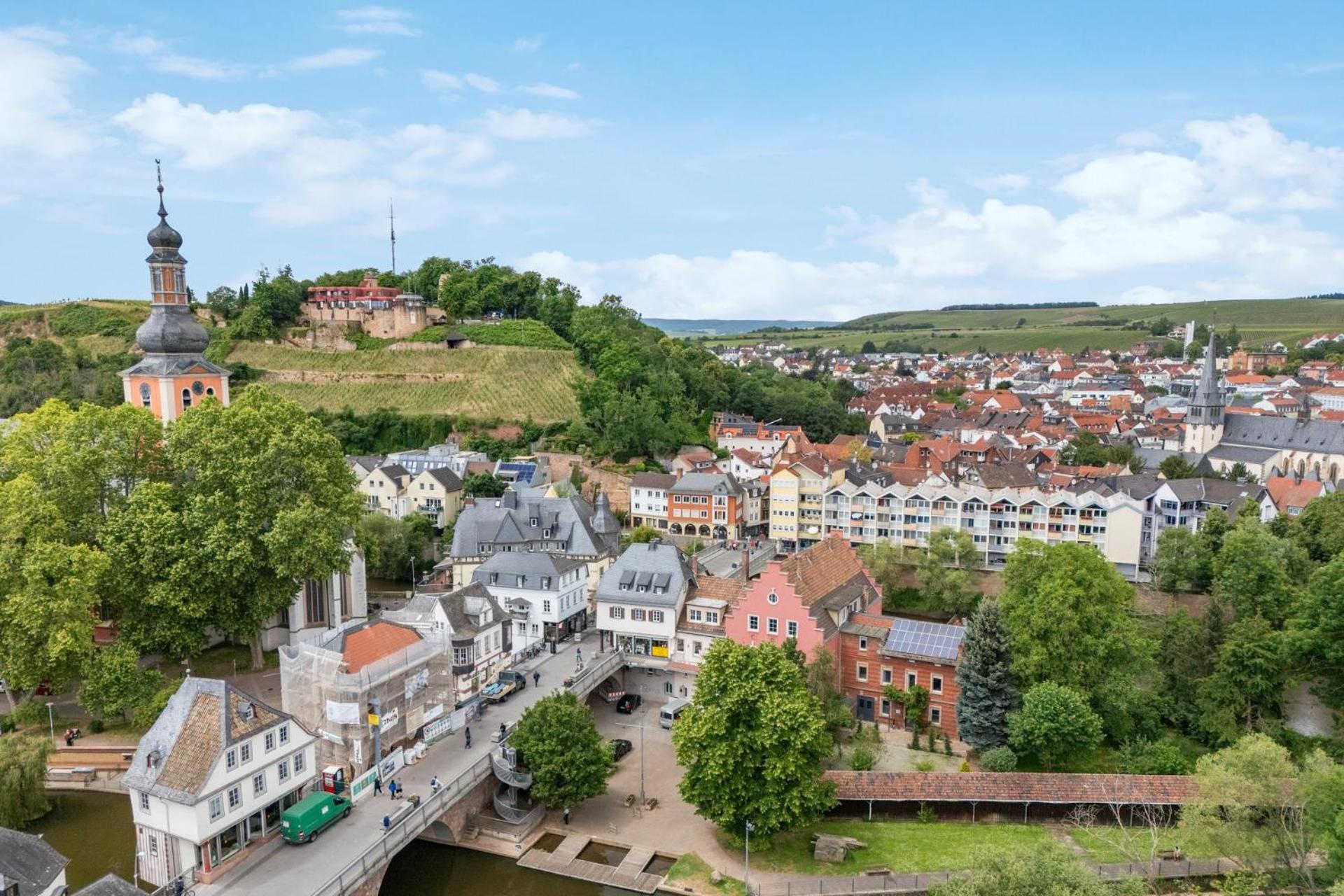 Altstadt Apartment Am Wasser Mit Parkplatz Und Riesigem Garten Bad Kreuznach Exterior foto